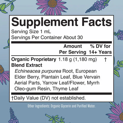 ORGANIC Lymphatic Support Liquid Extract