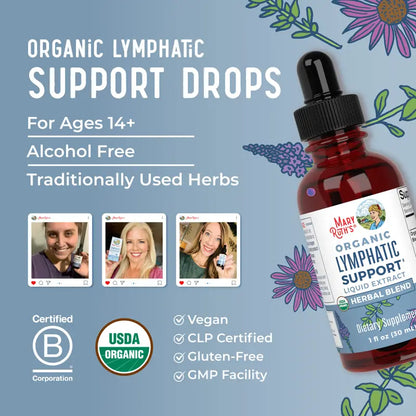 ORGANIC Lymphatic Support Liquid Extract