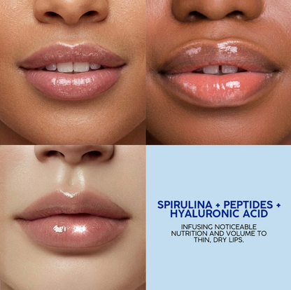 Your lips. But louder